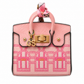 Baby Pink Georgian Mini Bag Charm