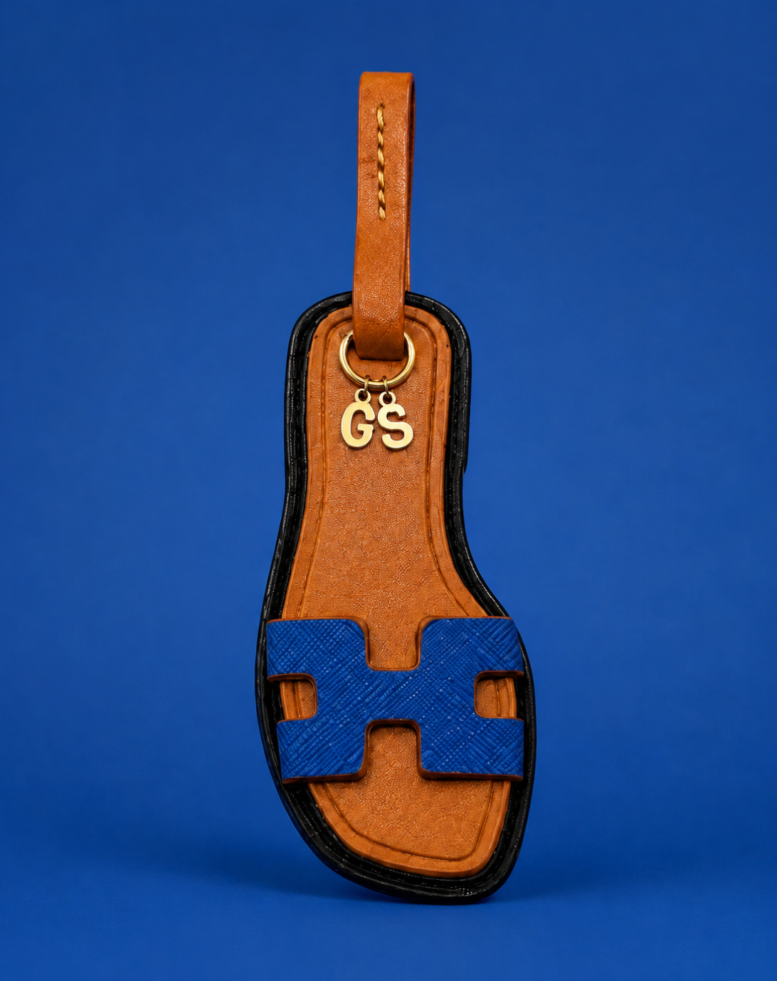 Royal Blue Sandal Mini Charm