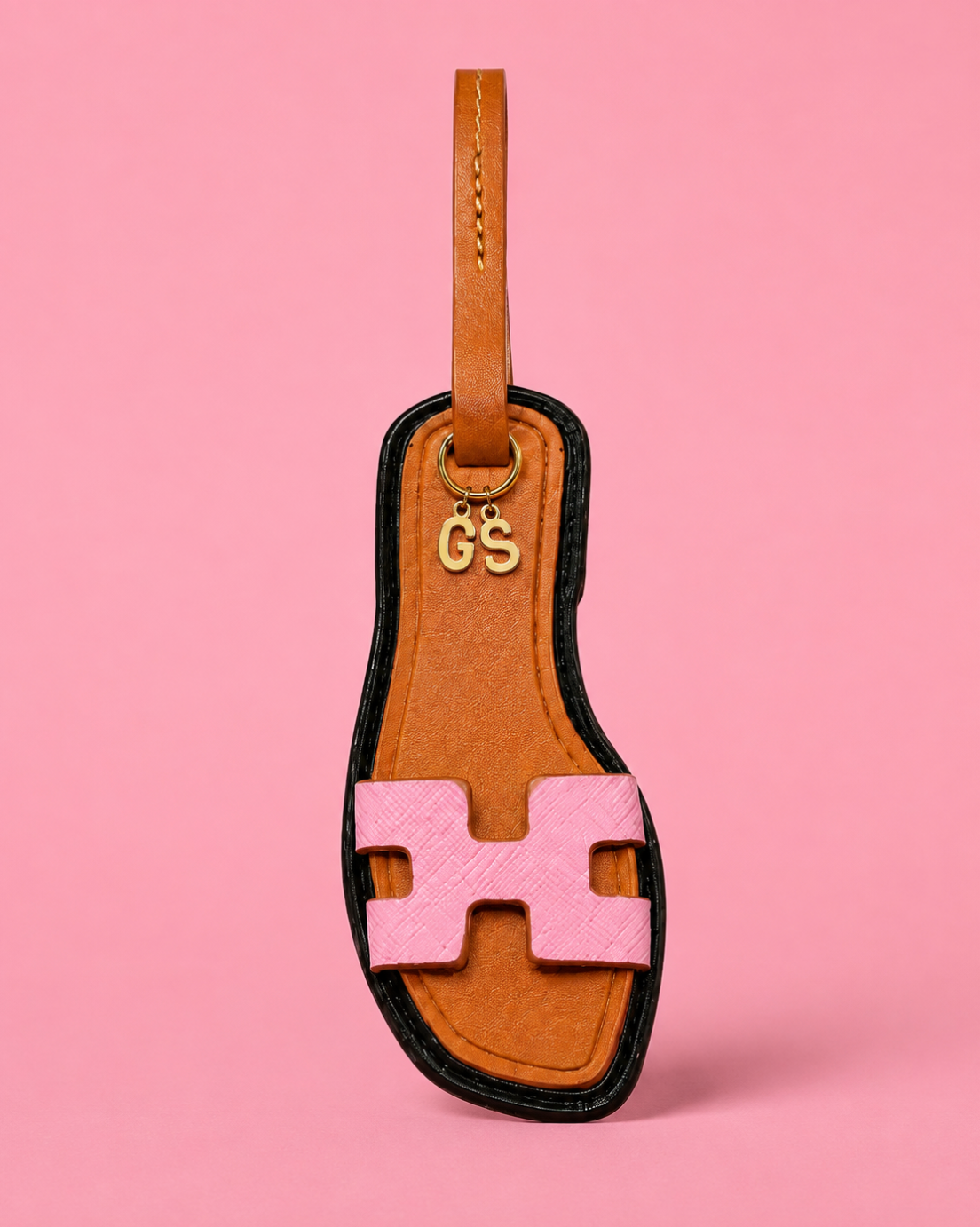 Pink Sandal Mini Charm