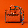 Orange Phoebe Mini Bag Charm