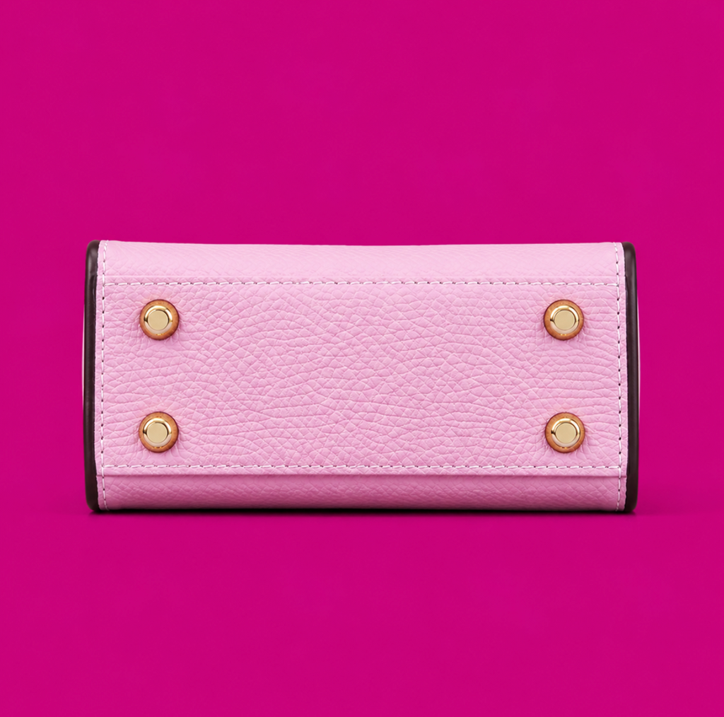 Baby Pink Phoebe Mini Bag Charm