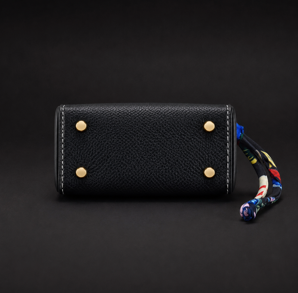 Black Phoebe Mini Bag Charm