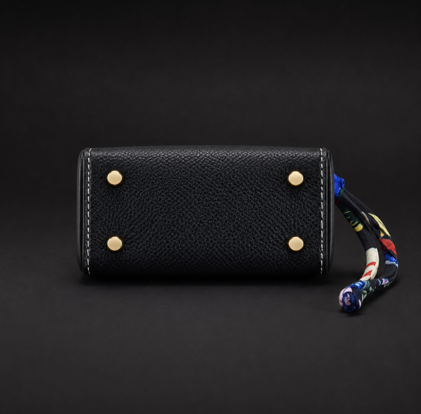Black Phoebe Mini Bag Charm